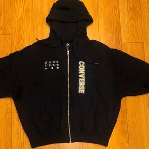 Converse Oversized Black Hoodie